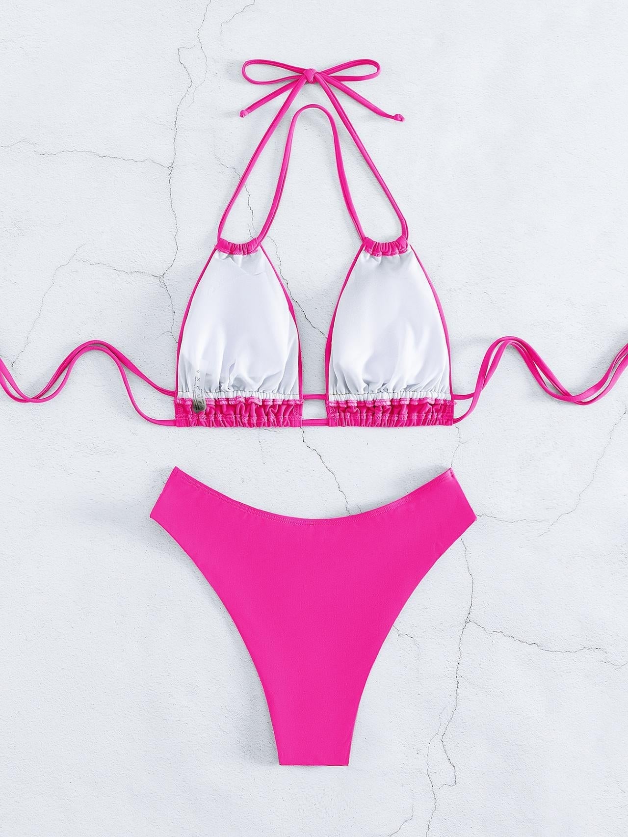 Talia® | Halternek bikini met strik