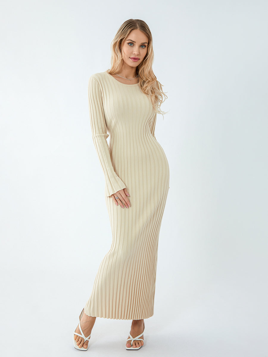 Araceli® | Elegante gebreide maxi-jurk