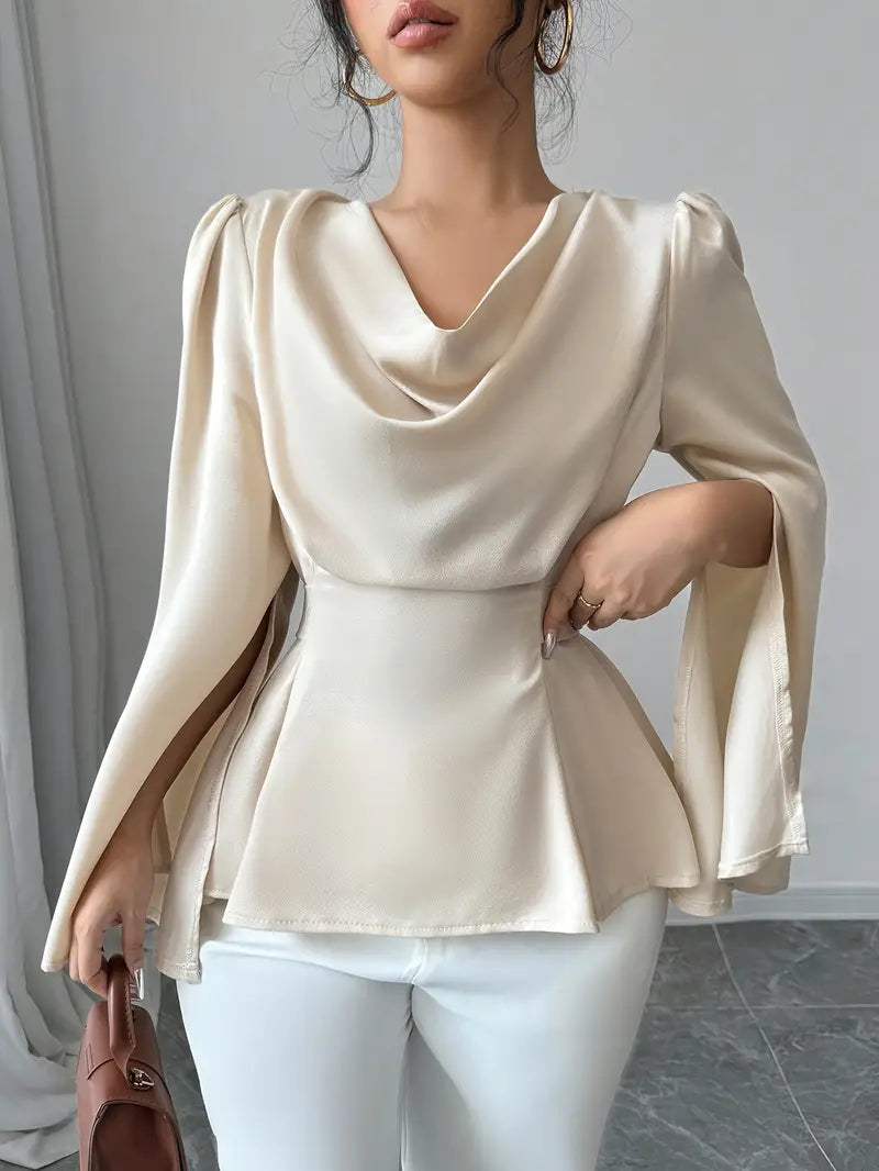 Ursina® | Elegante satijnen blouse