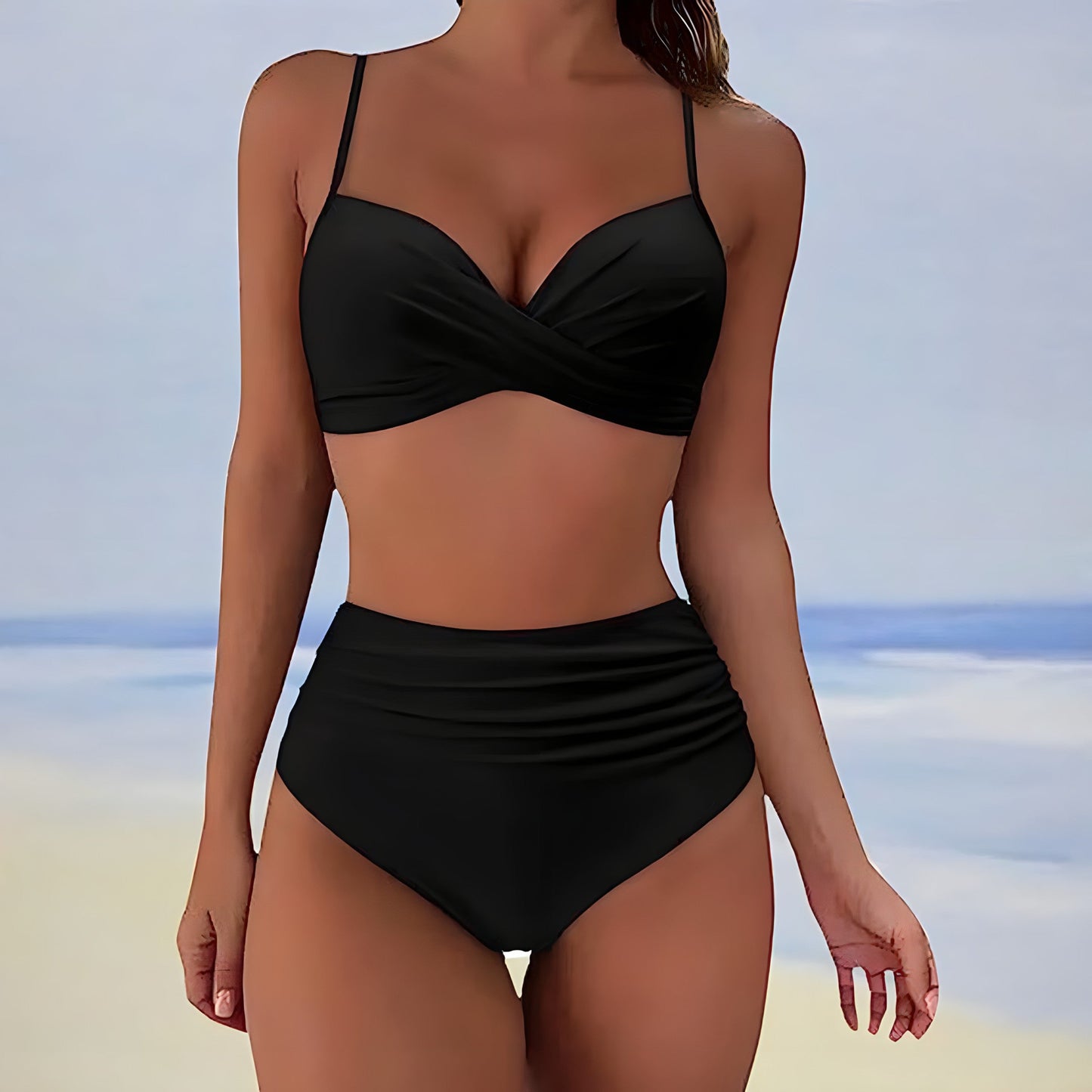 Verna® | Elegante bikini met hoge taille