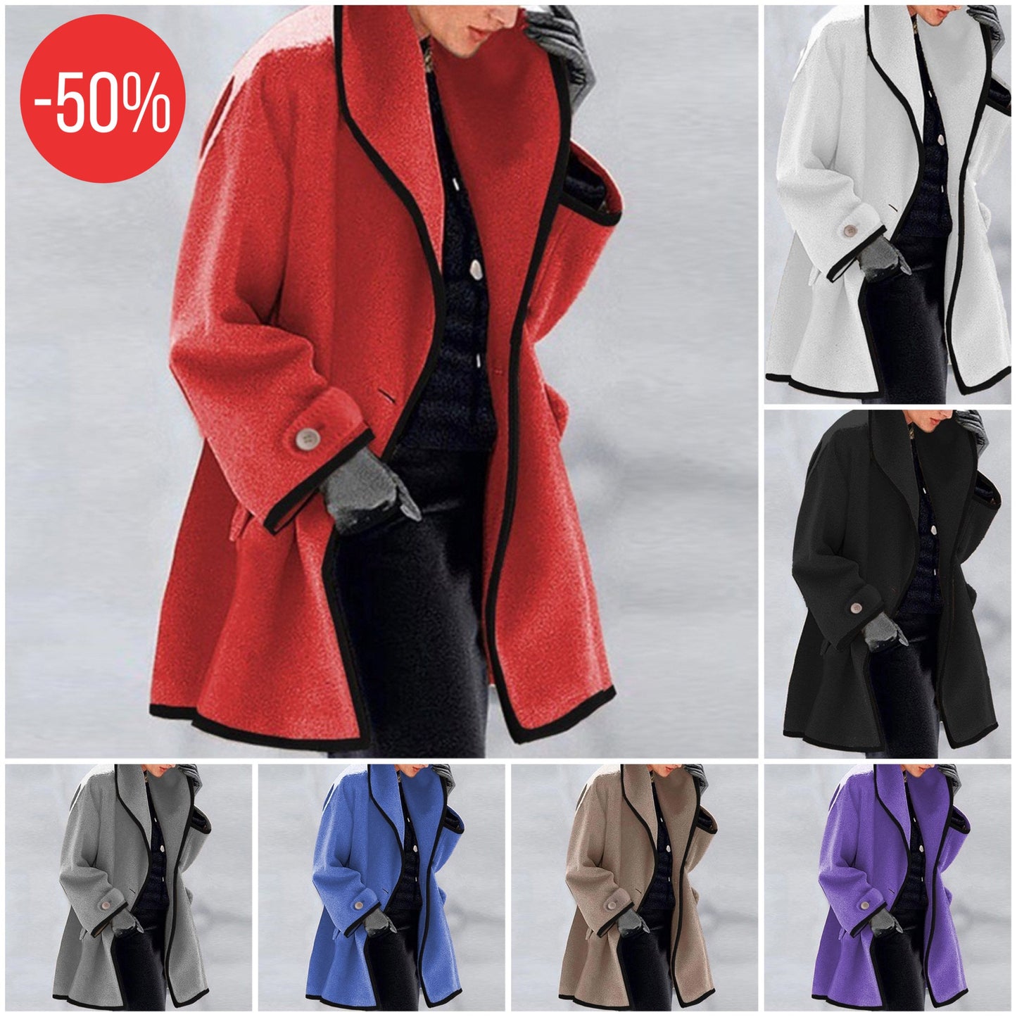 Celeste® | Designer trenchcoat winterjas