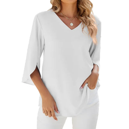 Wren® | Elegante blouse met een V-hals