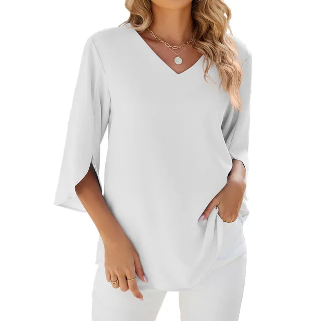 Vashti® | Elegante blouse met een V-hals