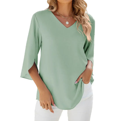 Wren® | Elegante blouse met een V-hals