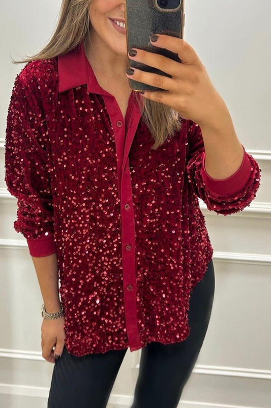 Krystel® | Glitterblouse