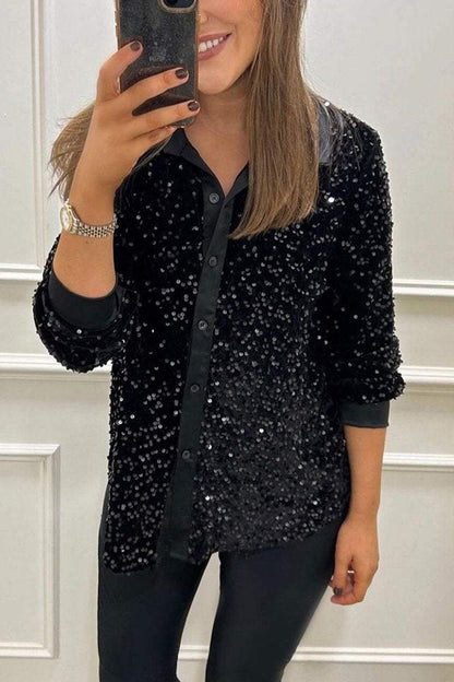 Krystel® | Glitterblouse