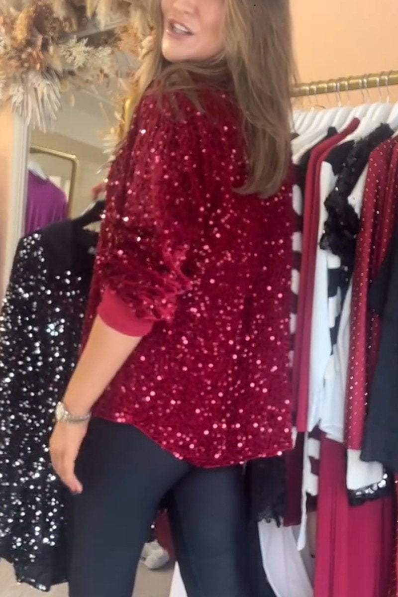 Krystel® | Glitterblouse