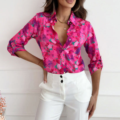 Ilka® | Elegante blouse met bloemenprint