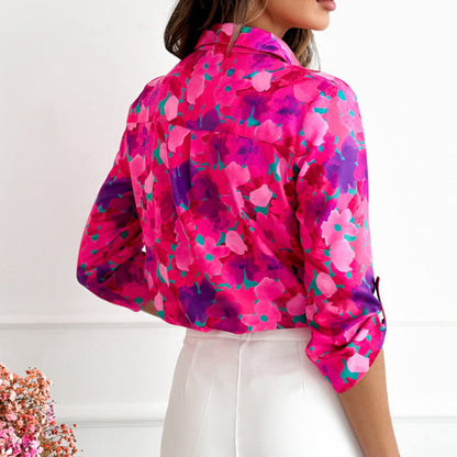 Ilka® | Elegante blouse met bloemenprint