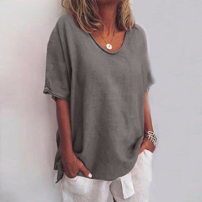 Marit® Casual oversized T-shirt met ronde halslijn