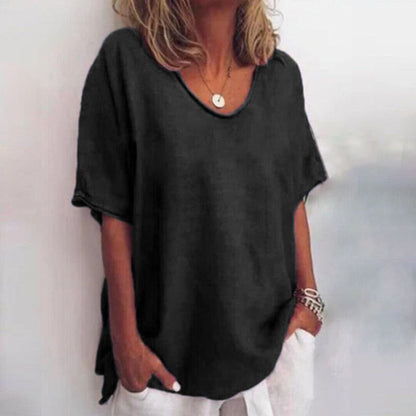 Marit® Casual oversized T-shirt met ronde halslijn