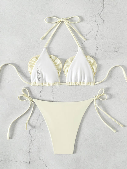 Lourdes® | Elegante lotusbloem bikini