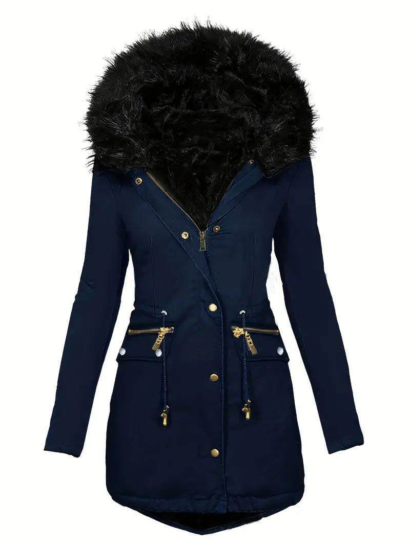 Elena® | Stijlvolle dames winterjas met capuchon