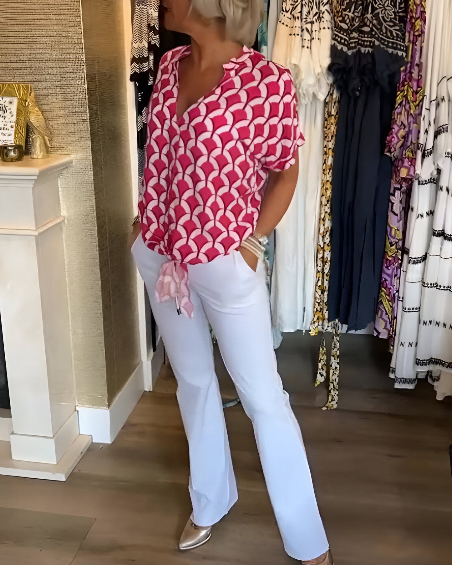 Jasmijn® | Casual blouse, elegantie en comfort met stijl