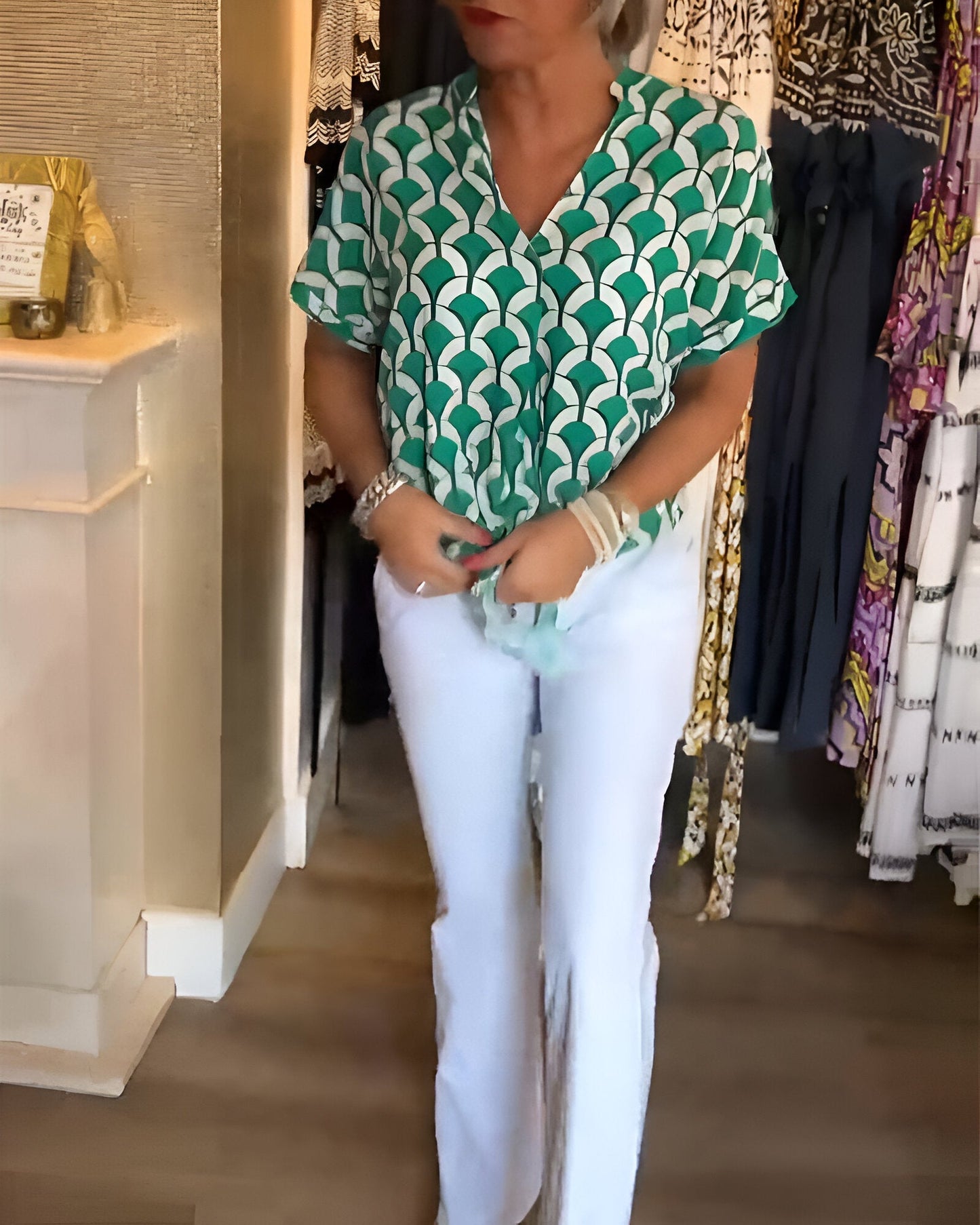 Jasmijn® | Casual blouse, elegantie en comfort met stijl