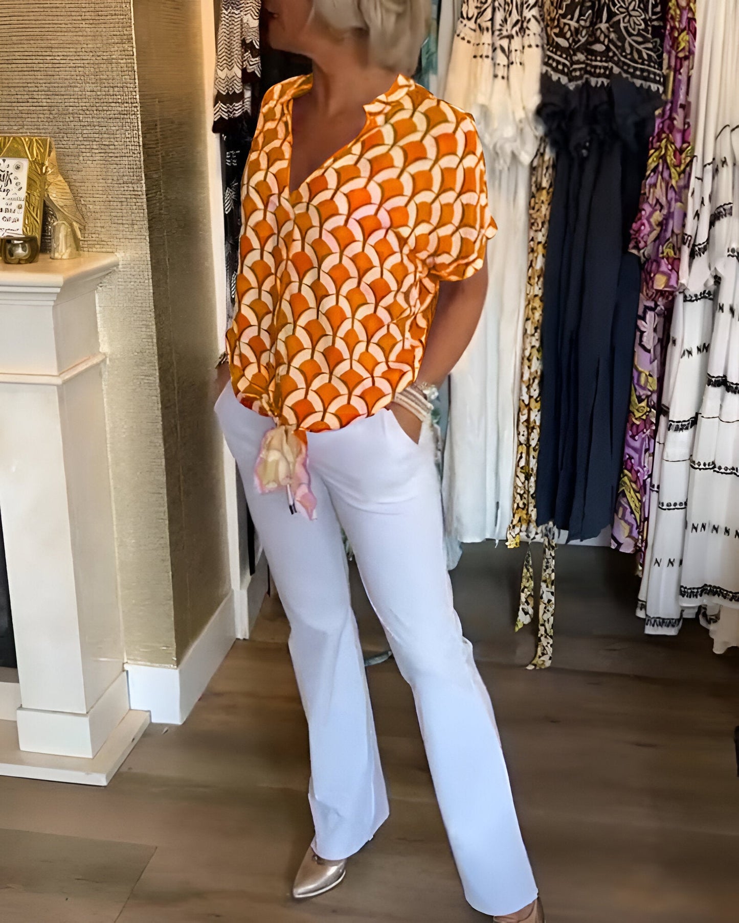 Jasmijn® | Casual blouse, elegantie en comfort met stijl