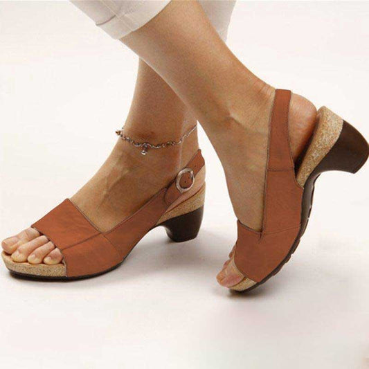 Zahra® | Orthopedische sandalen met comfortabele hak