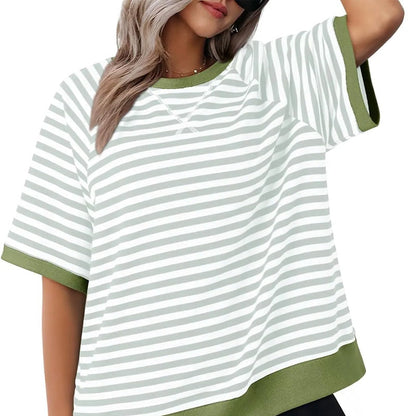 Berit® | Casual gestreept t-shirt