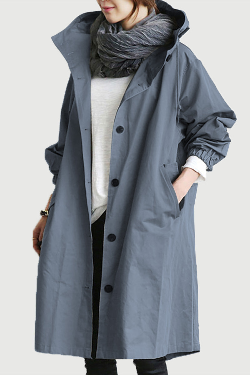 Dominga® | Stijlvolle en functionele regenjas-trenchcoat voor dames